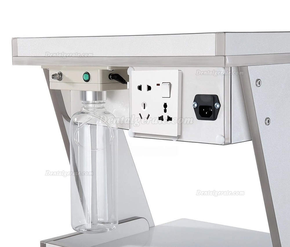 Dentech G06 dentale ger&auml;tewagen mit automatischer wasserflaschenversorgung und schubladen